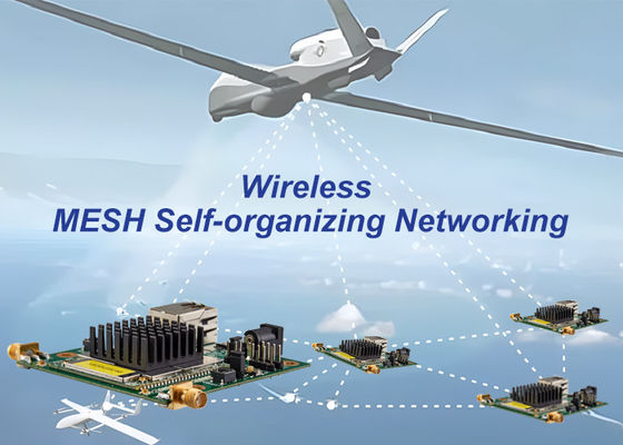 Αγορά 2x2 ΜΜΟ ασύρματη μονάδα MESH Ethernet & Full Duplex TTL σειριακή σύνδεση δεδομένων ηλεκτρονική κατασκευή