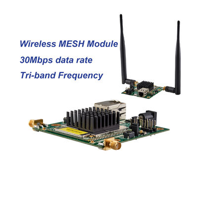 30Mbps IP MESH Module Ασύρματο NLOS βίντεο και ραδιοφώνημα δεδομένων TTL