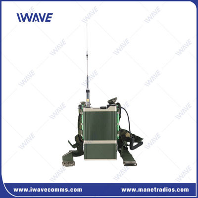 20 χλμ. VHF σταθμός βάσης φορητό MANET ραδιόφωνα  Adhoc Max 6 hops