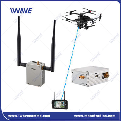 50km Mavlink 2.4GHz COFDM UAV Video Transmitter Ultra μακράς εμβέλειας UP/Downlink