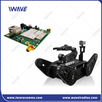 Τριζωνική συχνότητα UGV/UAV NLOS Ethernet Σύστημα μετάδοσης COFDM 115200bps Δυνατότητα Baud 1Mbps-30Mbps ρυθμιζόμενο εύρος ζώνης